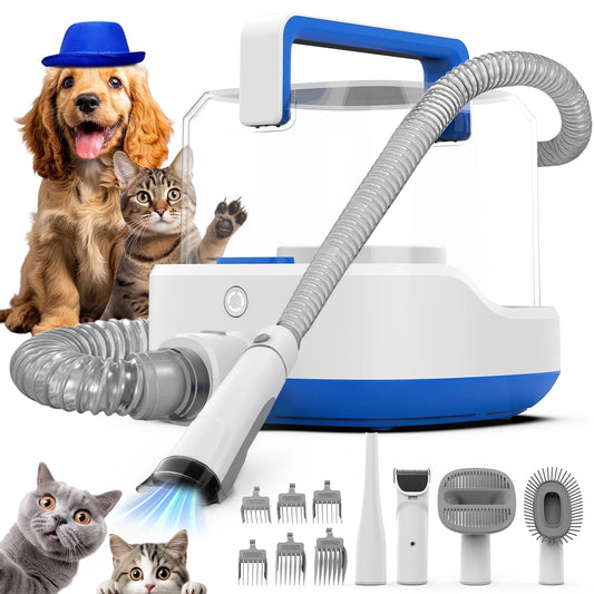 PG200 Cordless Rechargeable Pet Grooming Kit with Adjustable Clippers for Dogs & Cats